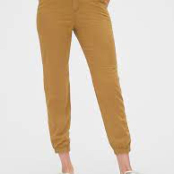 NWOT Gap Khaki Joggers Pants, Moss Green, sz 10 - Picture 2 of 9